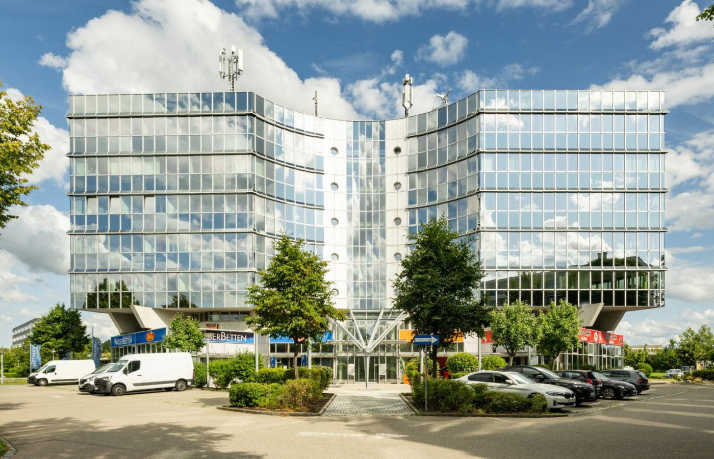 THE ARC Augsburg - Frontansicht